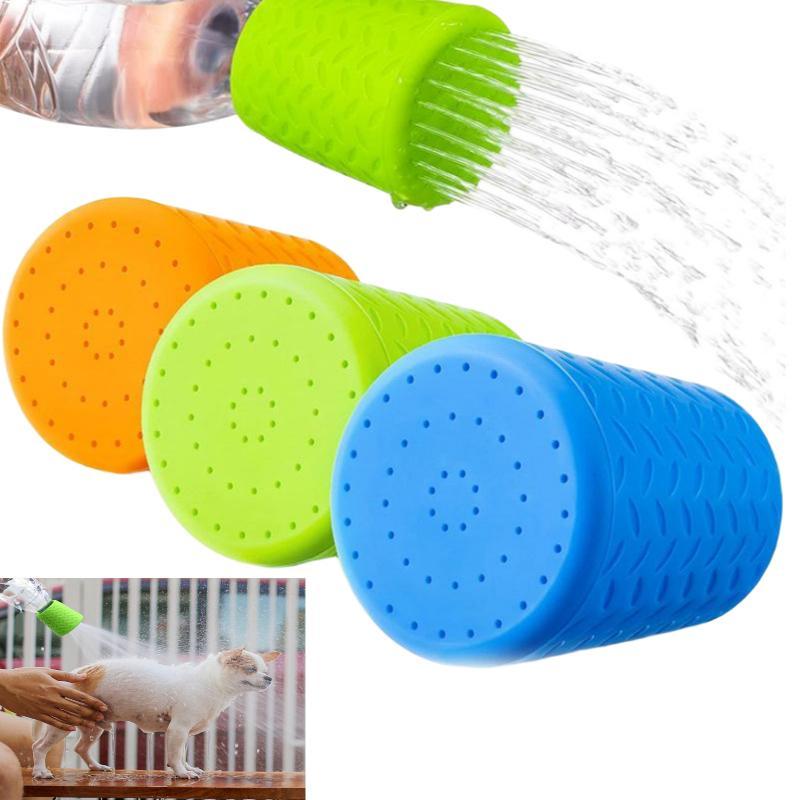 Swim Hat Silicone - Penyiram Mandi Hewan Peliharaan Portabel Mudah