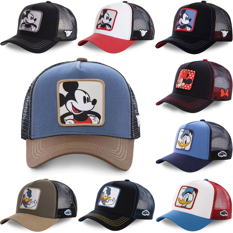 Trucker Cap Mesh - Topi Trucker Mickey Kawaii dengan Jaring