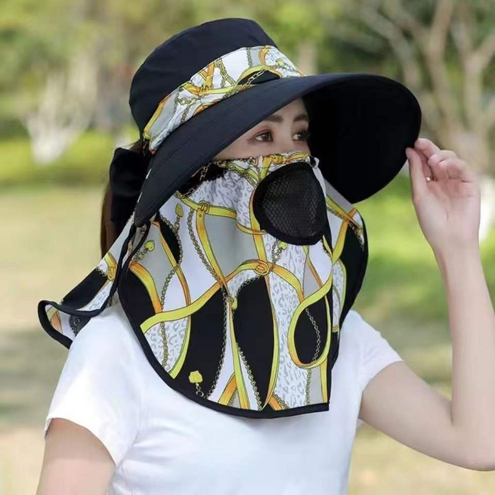 Bucket Hat Cotton - Topi Memancing Aksesori Pakaian Melakukan Pekerjaan