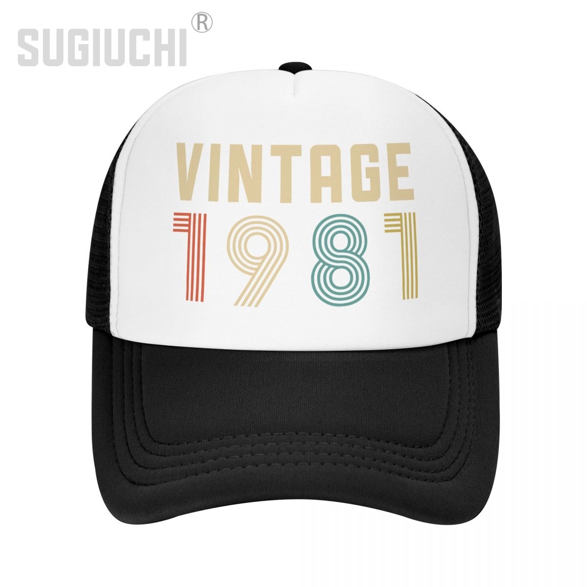 Trucker Cap Mesh - Topi Jaring VINTAGE 1981 Trucker Birthday