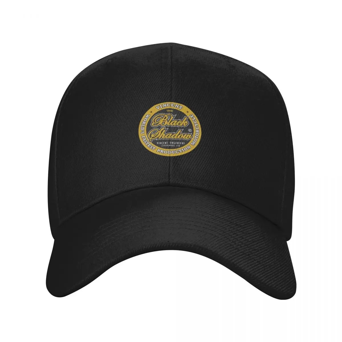 Golf Cap Dad - Topi Bisbol Vintage Vincent Black Shadow