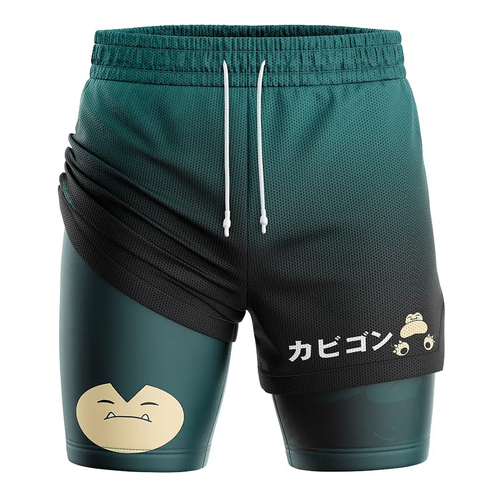 Running Cap Lightweight - Bandai Pocket Monster Snorlax Anime Uniseks