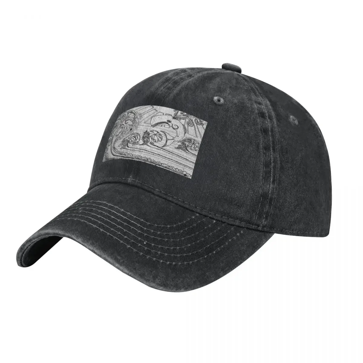 Golf Cap Dad - Topi Bisbol Wave Forms Topi Baru