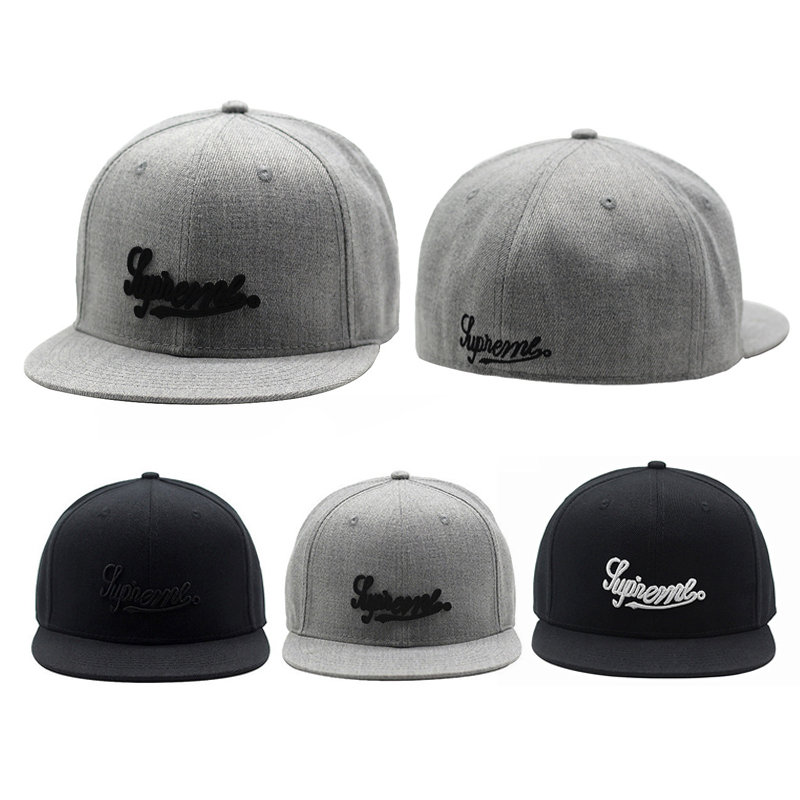 Baseball Cap Structured - Topi bordir tertutup penuh dilengkapi topi