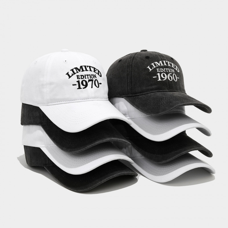 Dad Hat Cotton - Topi Bisbol Katun Vintage Edisi Terbatas