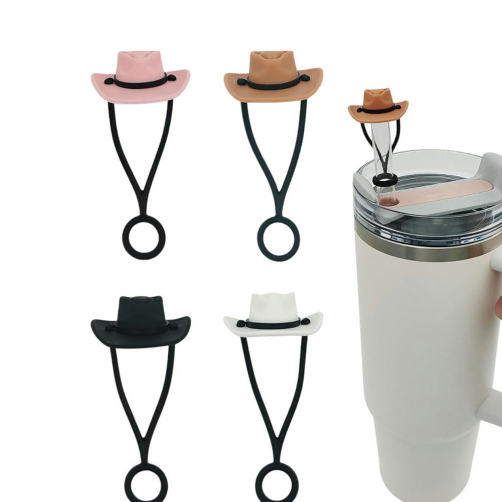 Cowboy Hat Straw - 1/4 Buah Topi Koboi Silikon Kedap