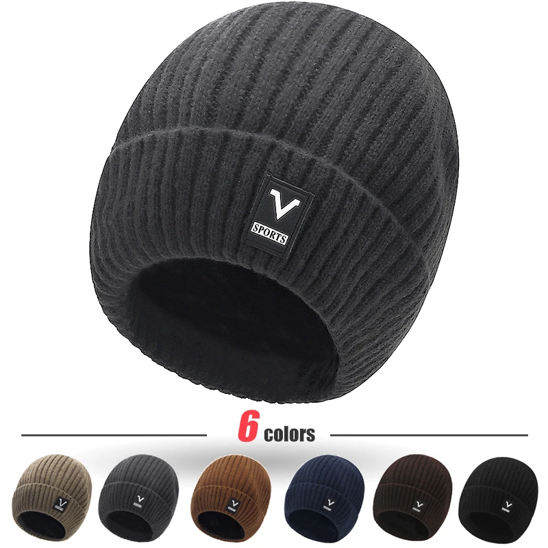 Beanie Cuffed Knit - Beanie topi kupluk rajut pria wanita,