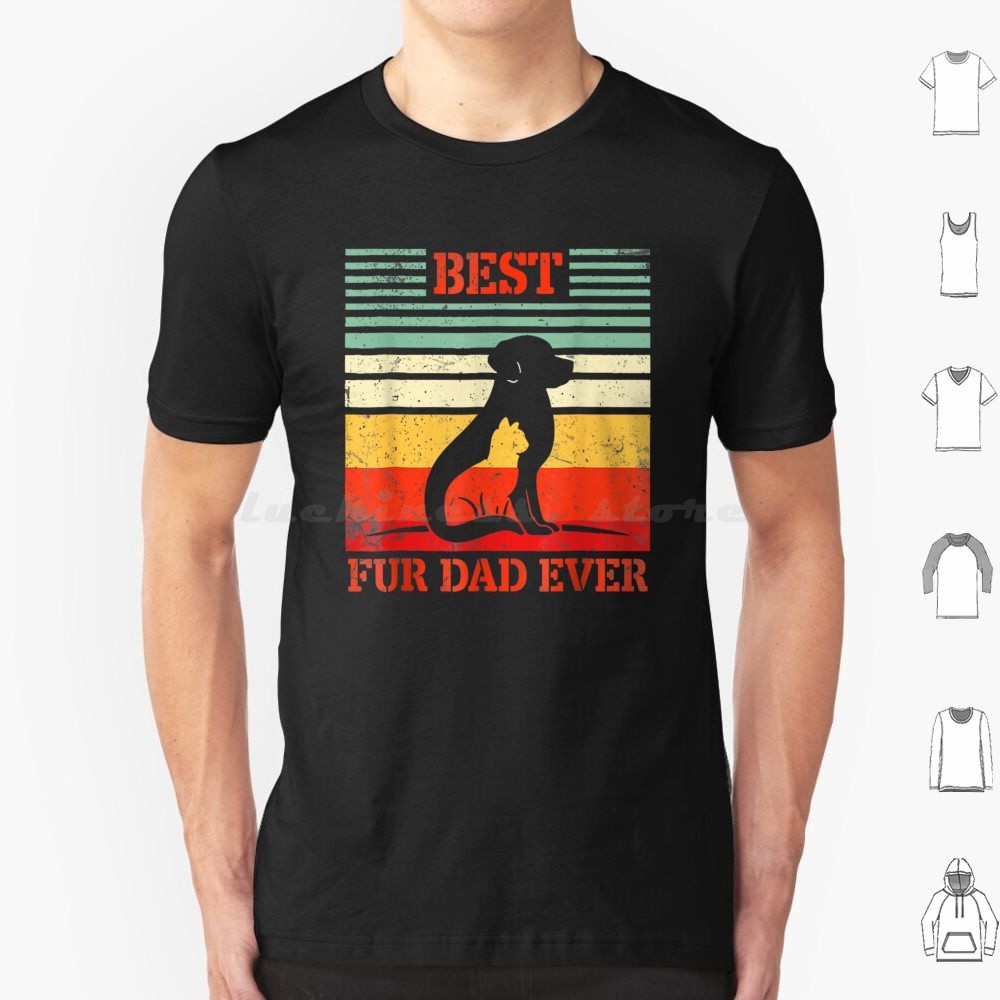 Dad Hat Cotton - Kaos Vintage Dogs Together Happy Father