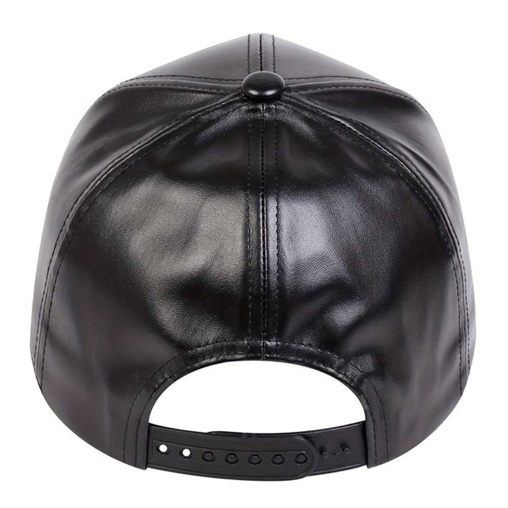 Baseball Cap Structured - Topi Bisbol Solid PU Modis Topi