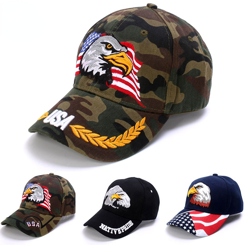 Dad Hat Cotton - Topi Trucker Hitam Pria, Topi Snapback