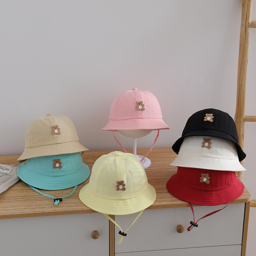 Bucket Hat Cotton - Topi Santai Luar Ruangan Pelindung Matahari