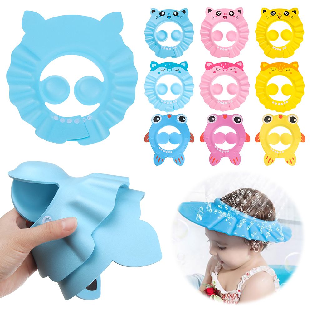 Swim Hat Silicone - Perlindungan telinga topi mandi tahan air,