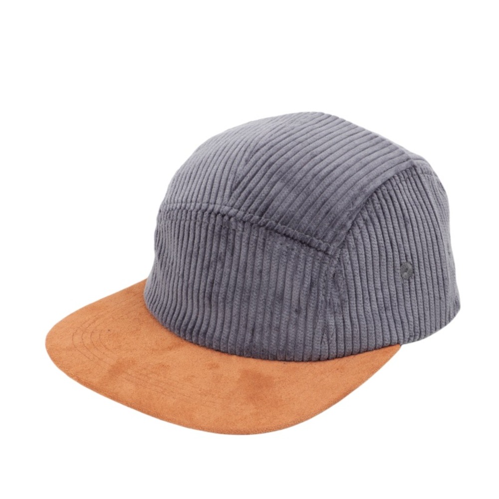 Corduroy Cap 5 Panel - Topi Baseball Retro Serbaguna 5 Panel