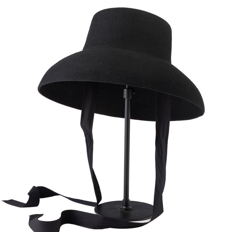 Topi Wol Murni Gaya Retro Ping - Fedora Hat Wool ulasan dan harga