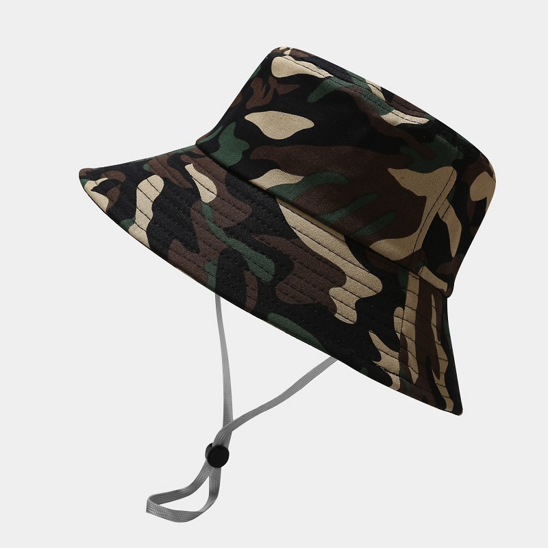 Topi Bucket Camo Lebar Pelindu - Boonie Hat Tactical ulasan dan harga