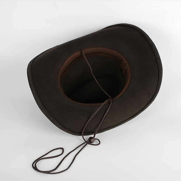 X4007 Topi Koboi Wol 100% Topi - Fedora Hat Wool ulasan dan harga
