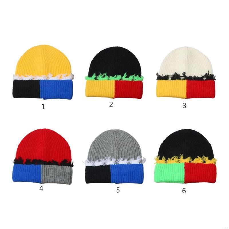 Versi Korea Warna Cocok Kupluk - Beanie Cuffed Knit ulasan dan harga