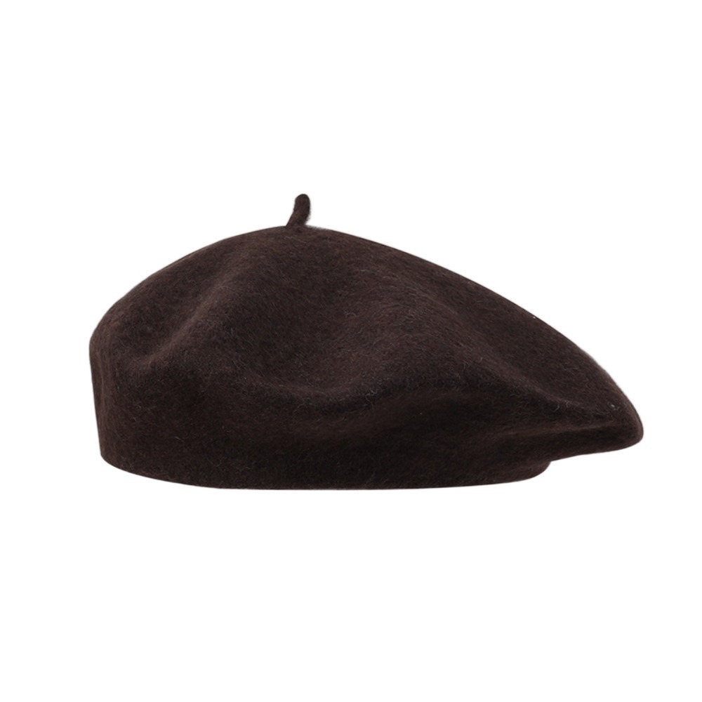 Topi Baret Wol Musim Dingin Ha - Beret French Wool ulasan dan harga