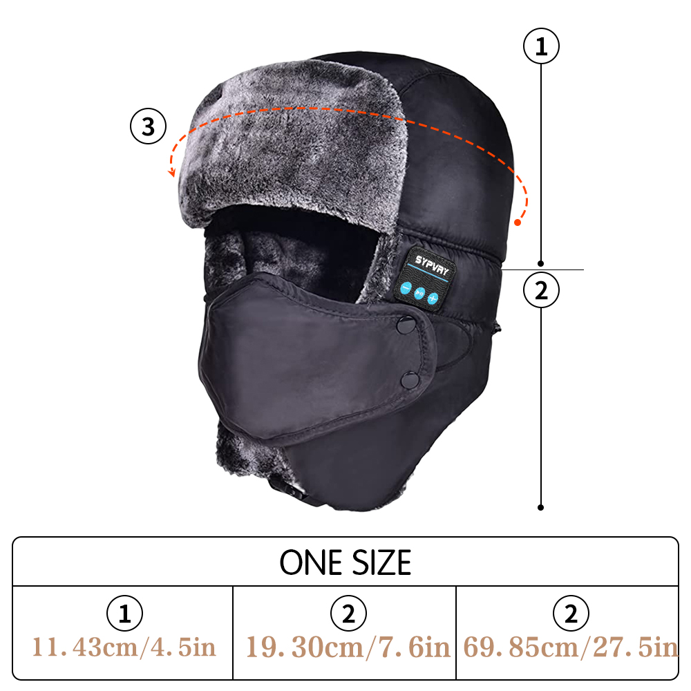 Topi Trapper Bluetooth pria da - Trapper Hat Ear Flap ulasan dan harga