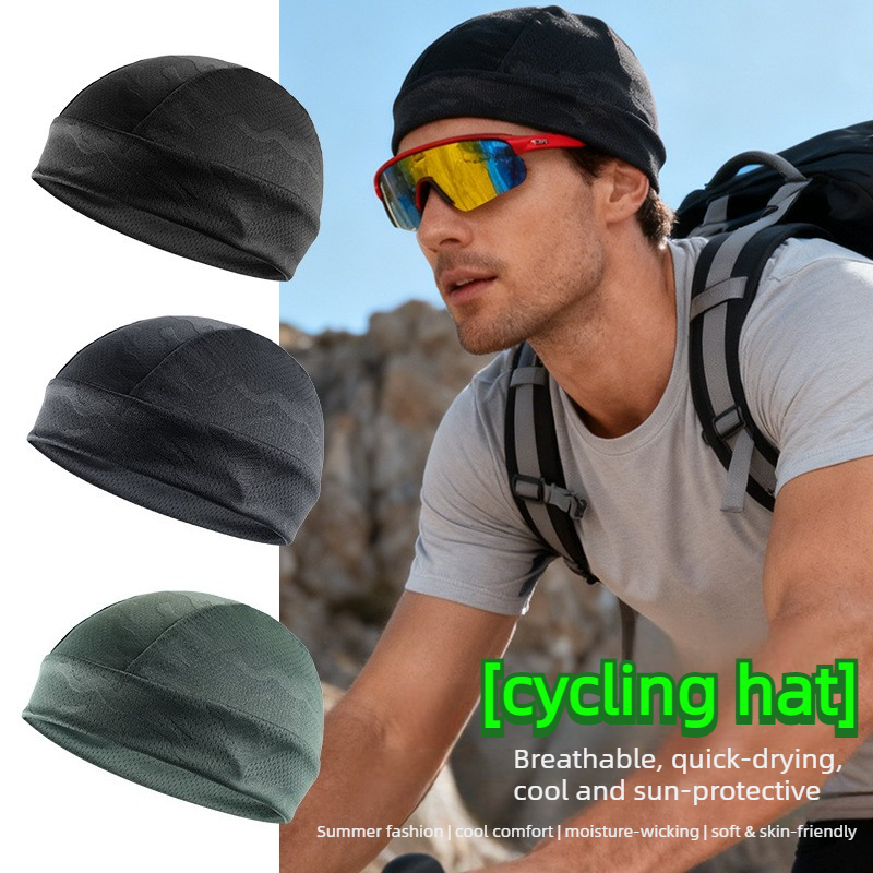 Topi Kupluk Es Sutra Musim Pan - Skull Cap Helmet Liner ulasan dan harga