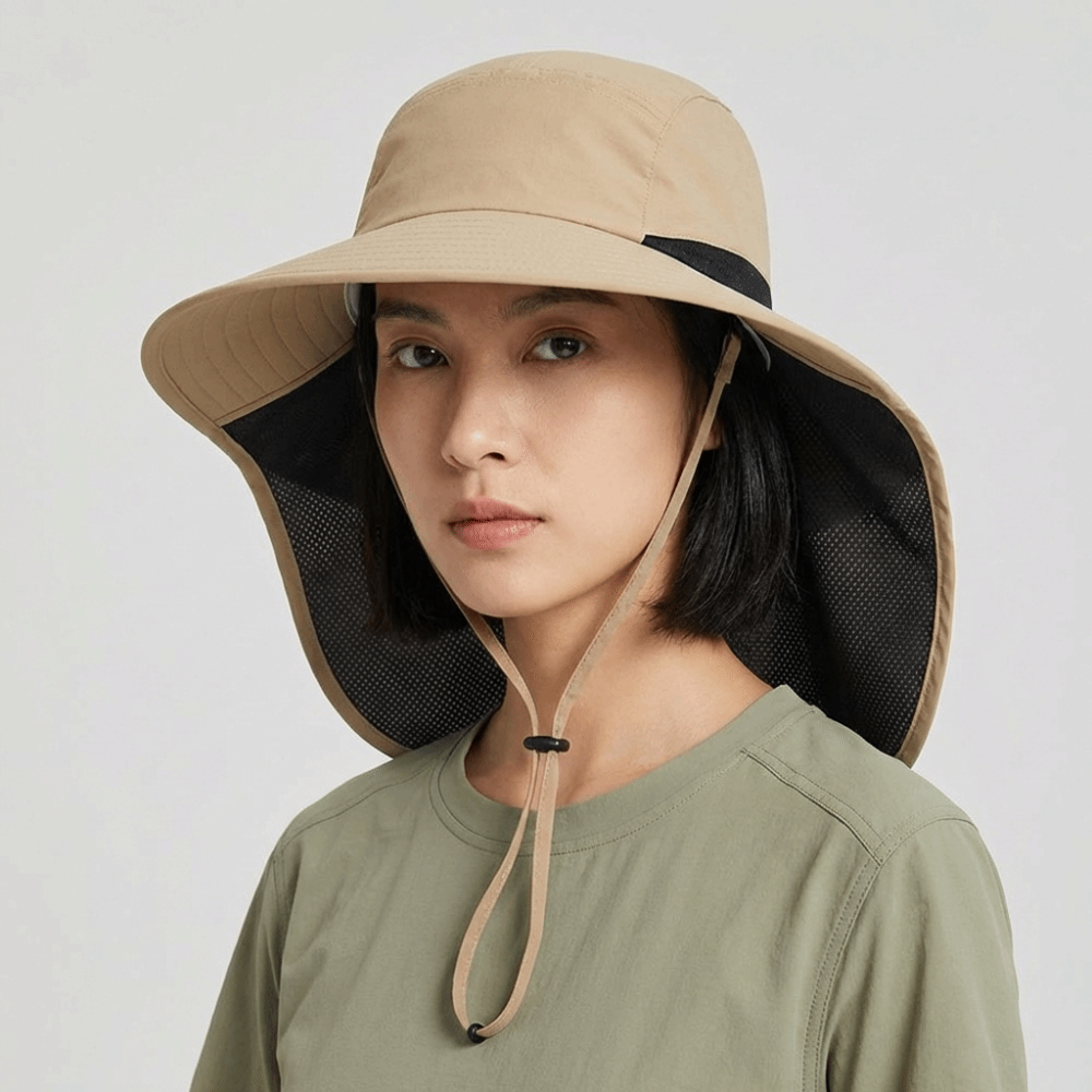 Topi Matahari Luar Ruangan Ber - Sun Hat Wide Brim ulasan dan harga