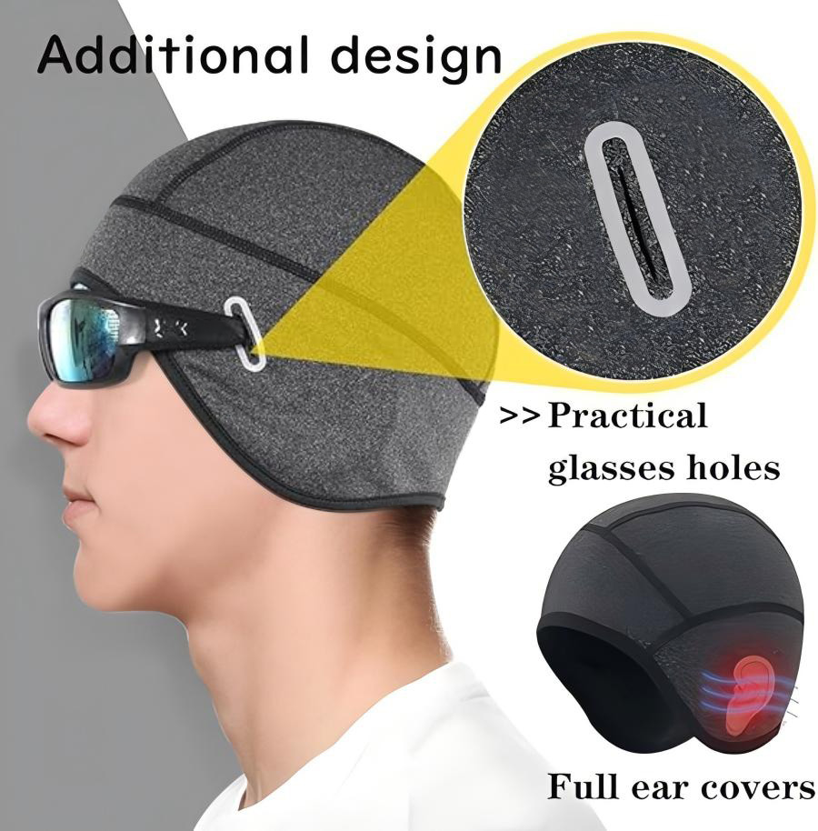 Topi Kupluk Unisex Anti Angin  - Skull Cap Helmet Liner ulasan dan harga