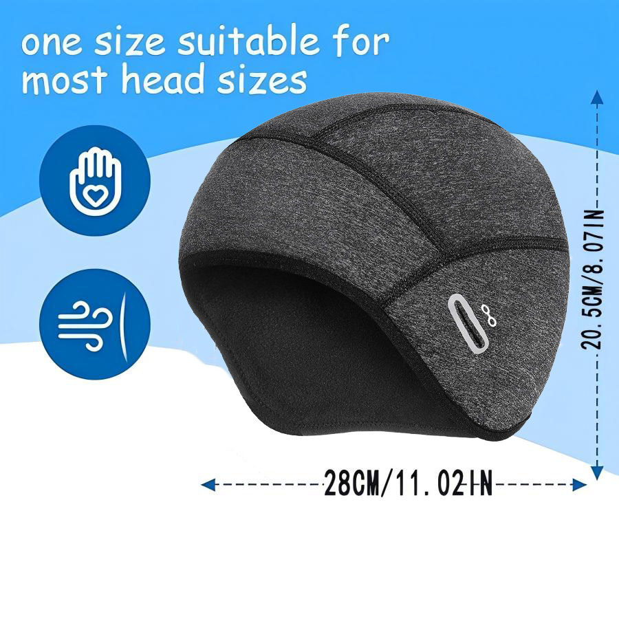 Topi Kupluk Unisex Anti Angin  - Skull Cap Helmet Liner ulasan dan harga