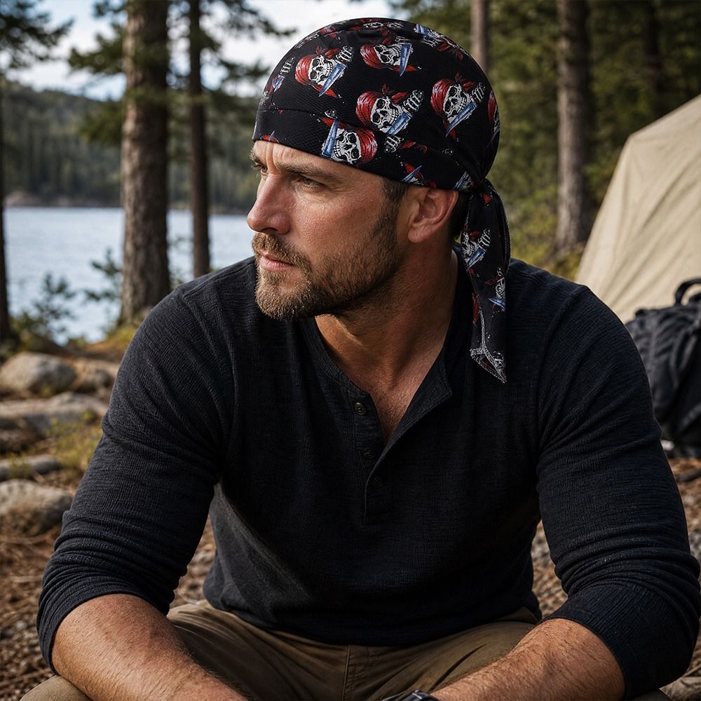 Topi Bajak Laut Cepat Kering,  - Skull Cap Helmet Liner ulasan dan harga