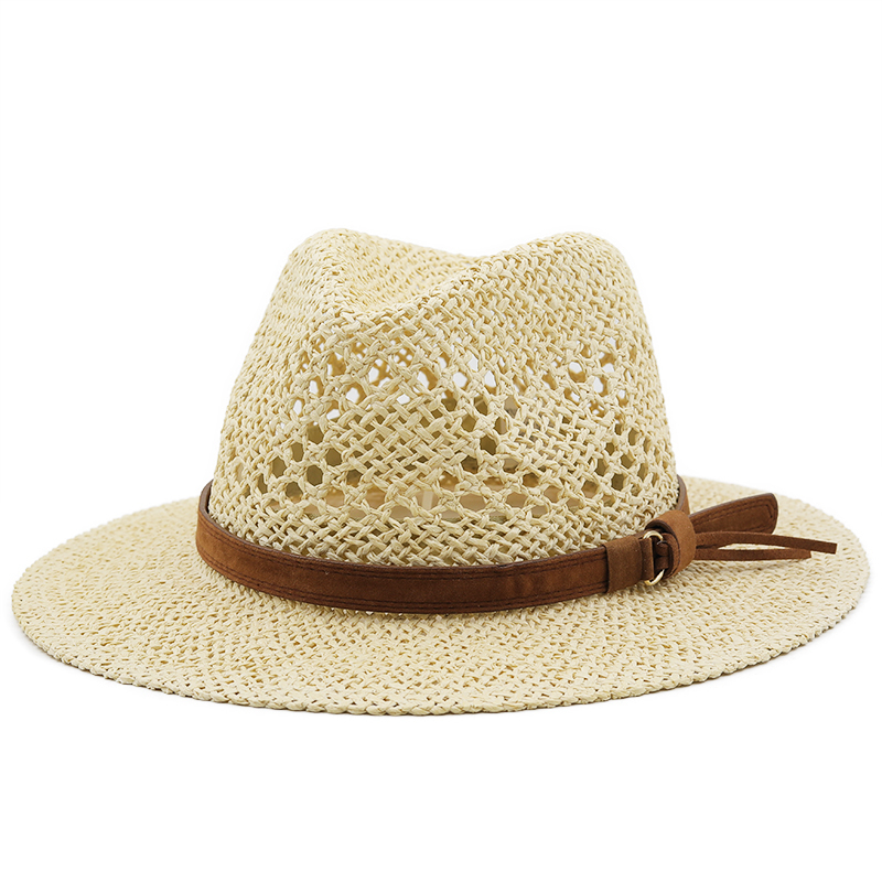 Topi Jerami Rafia Pria Berongg - Cowboy Hat Straw ulasan dan harga