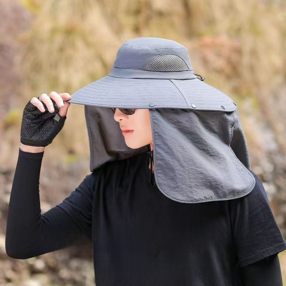 Topi Pria Kasual Berbahan Kain - Visor Sun Hat ulasan dan harga