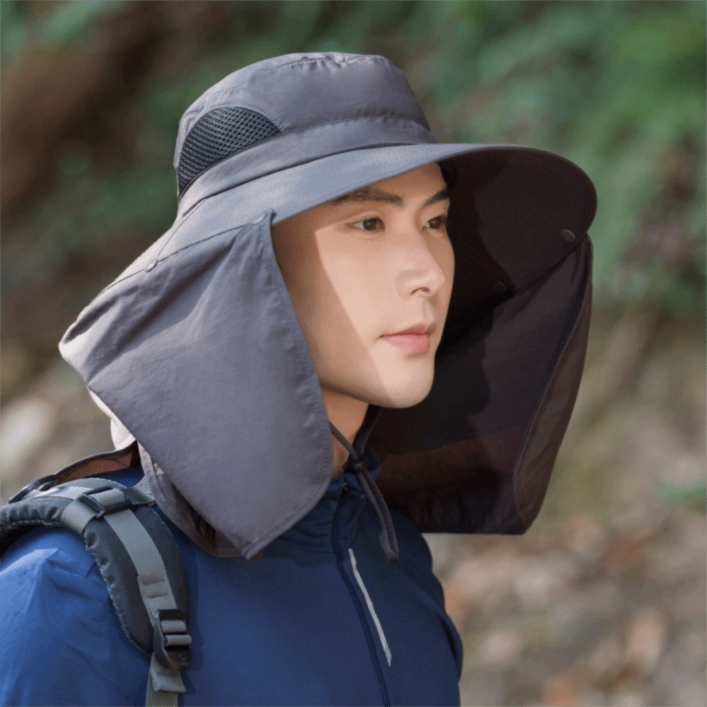 Topi Pria Kasual Berbahan Kain - Visor Sun Hat ulasan dan harga