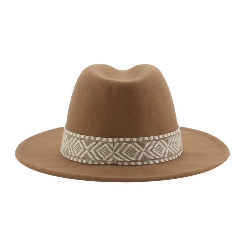 Topi Panama Topi Koboi Barat u - Fedora Hat Wool ulasan dan harga