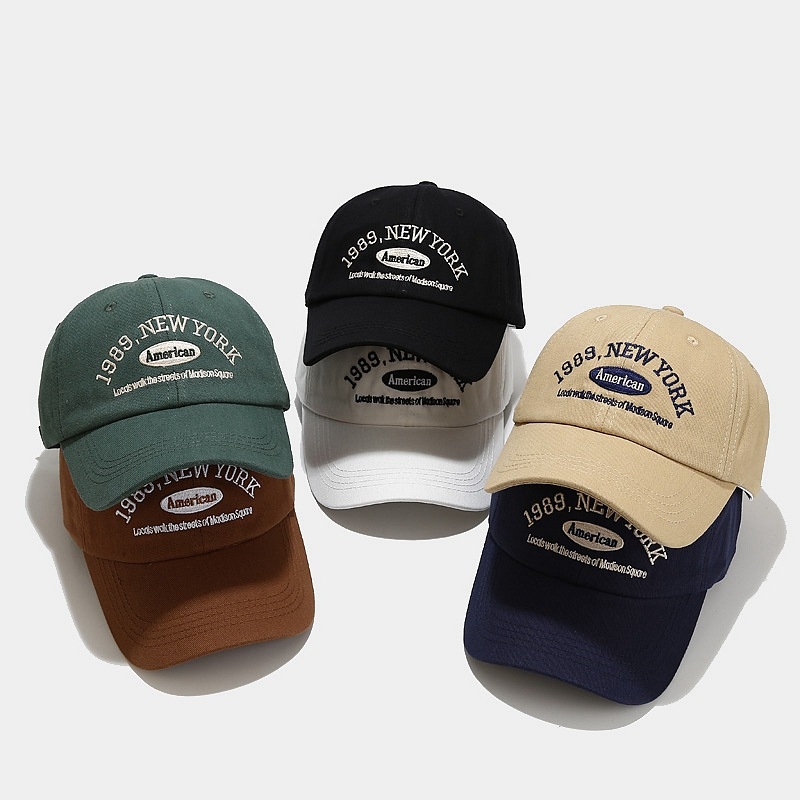Topi Bisbol Bordir New York 19 - Dad Hat Cotton ulasan dan harga