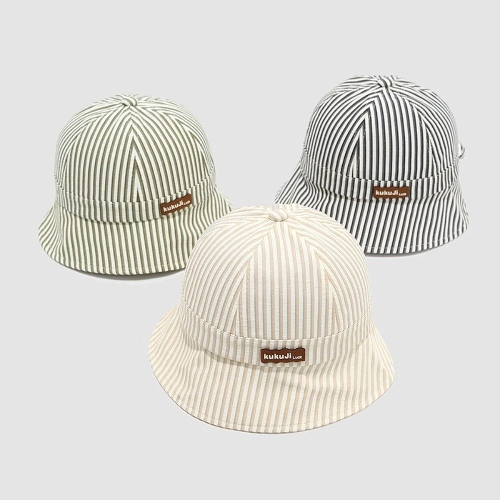 Topi Bayi Bergaris Baru, Dapat - Sun Hat Wide Brim ulasan dan harga
