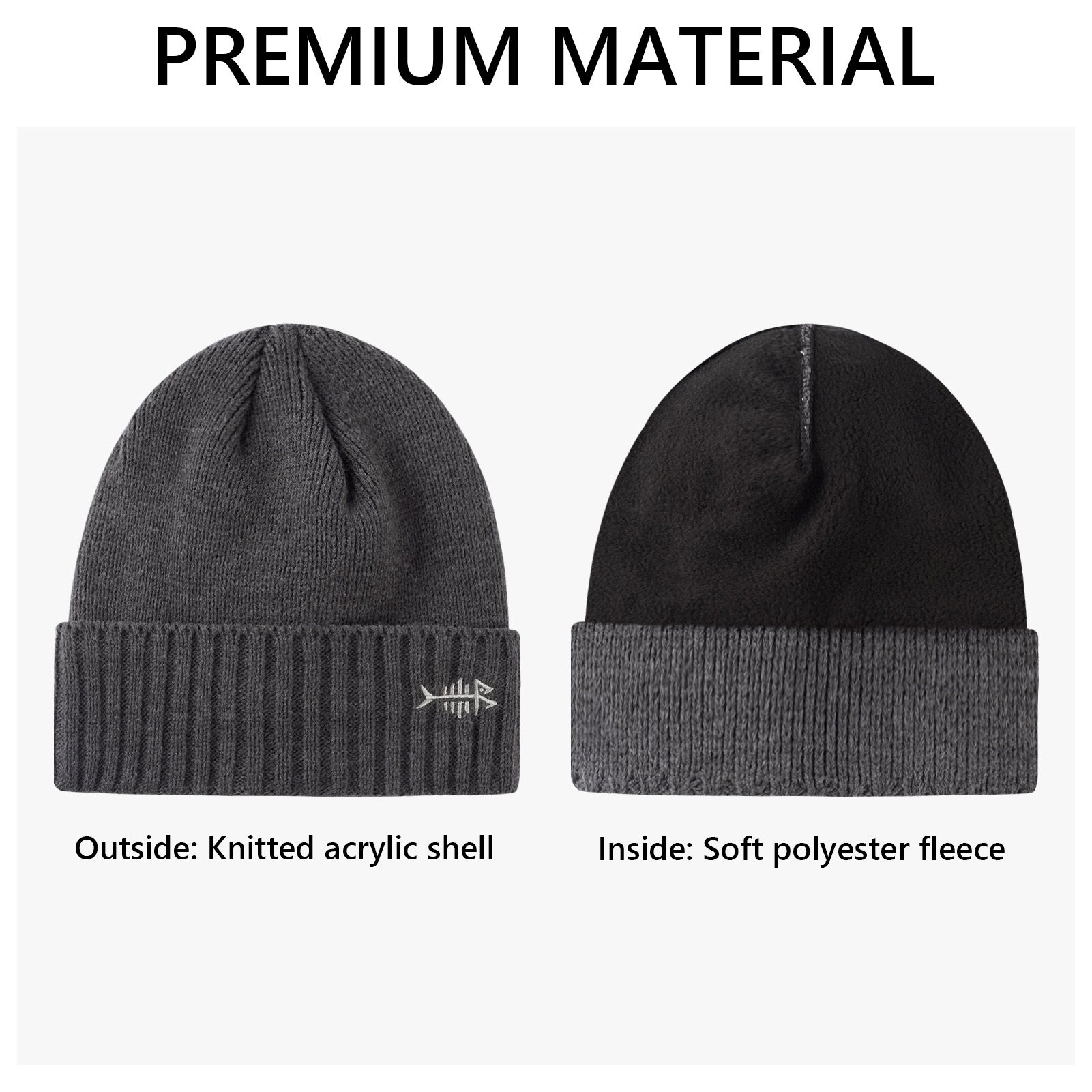 Topi Beanie musim dingin BASSD - Beanie Cuffed Knit ulasan dan harga