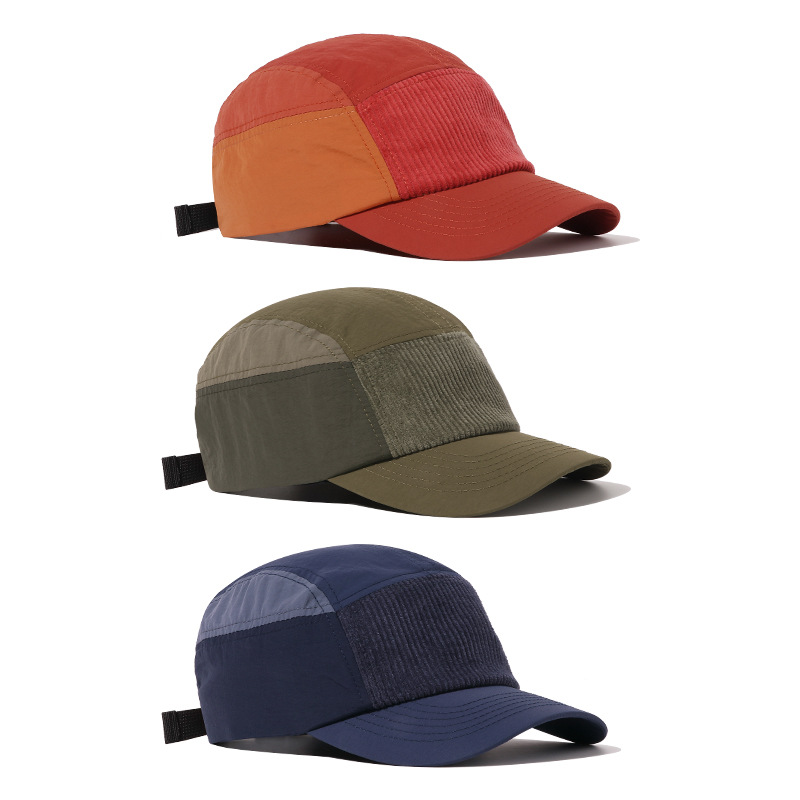 Topi Bisbol 5 Panel Ringan Uni - Corduroy Cap 5 Panel ulasan dan harga