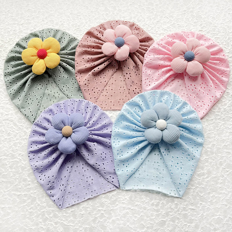 Topi Turban bayi bunga 3D, aks - Dad Hat Cotton ulasan dan harga