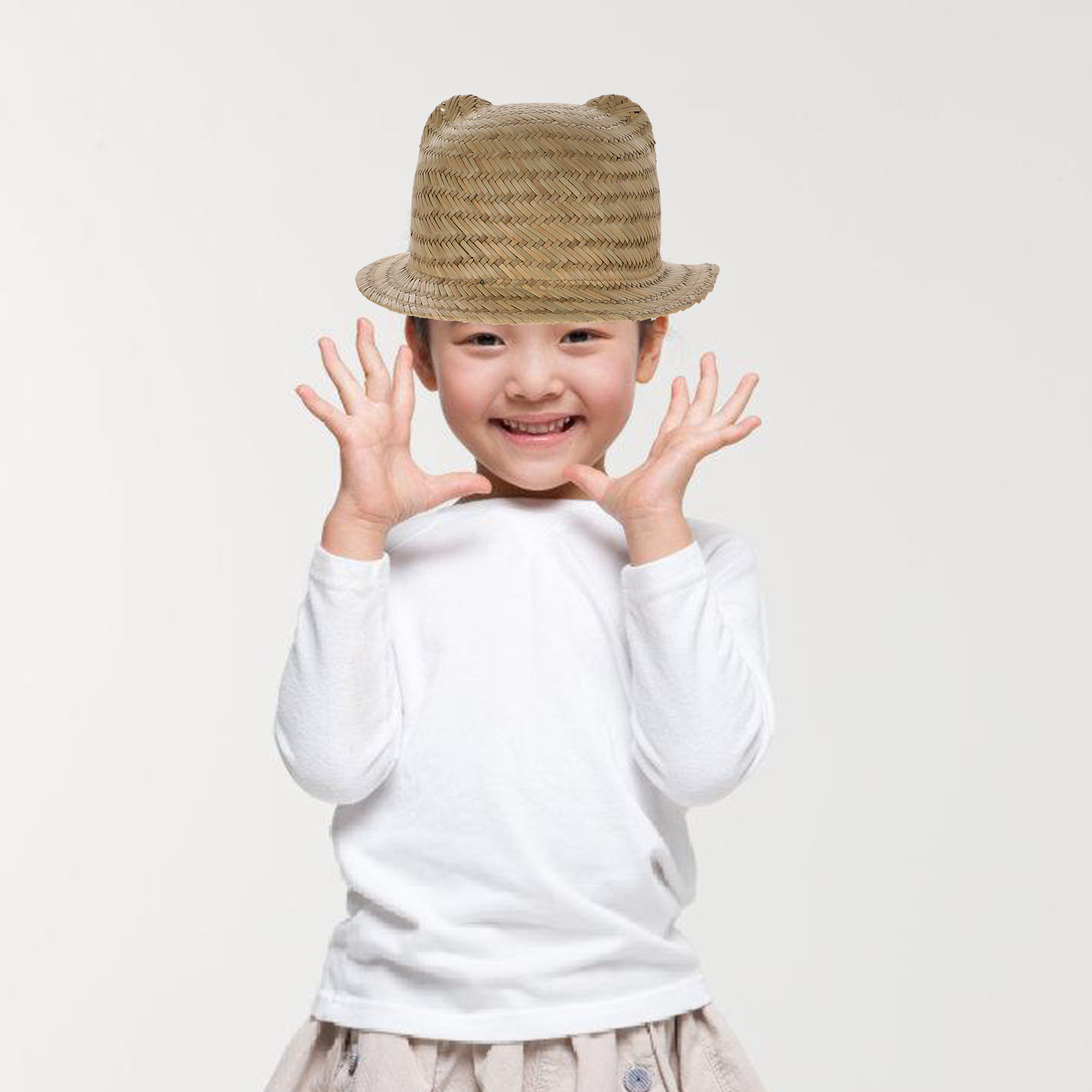 Topi Jerami Anak dengan Pinggi - Sun Hat Wide Brim ulasan dan harga