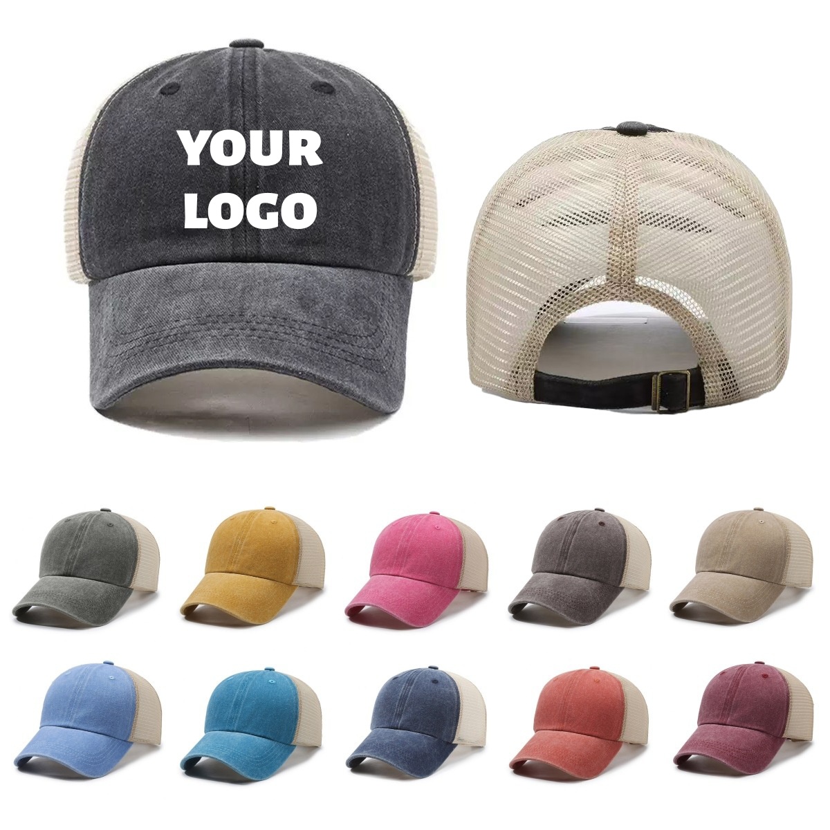 Topi Baseball Jaring Berlogo K - Visor Sun Hat ulasan dan harga