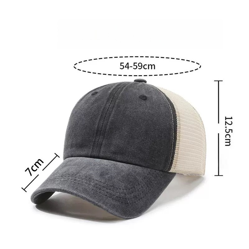 Topi Baseball Jaring Berlogo K - Visor Sun Hat ulasan dan harga