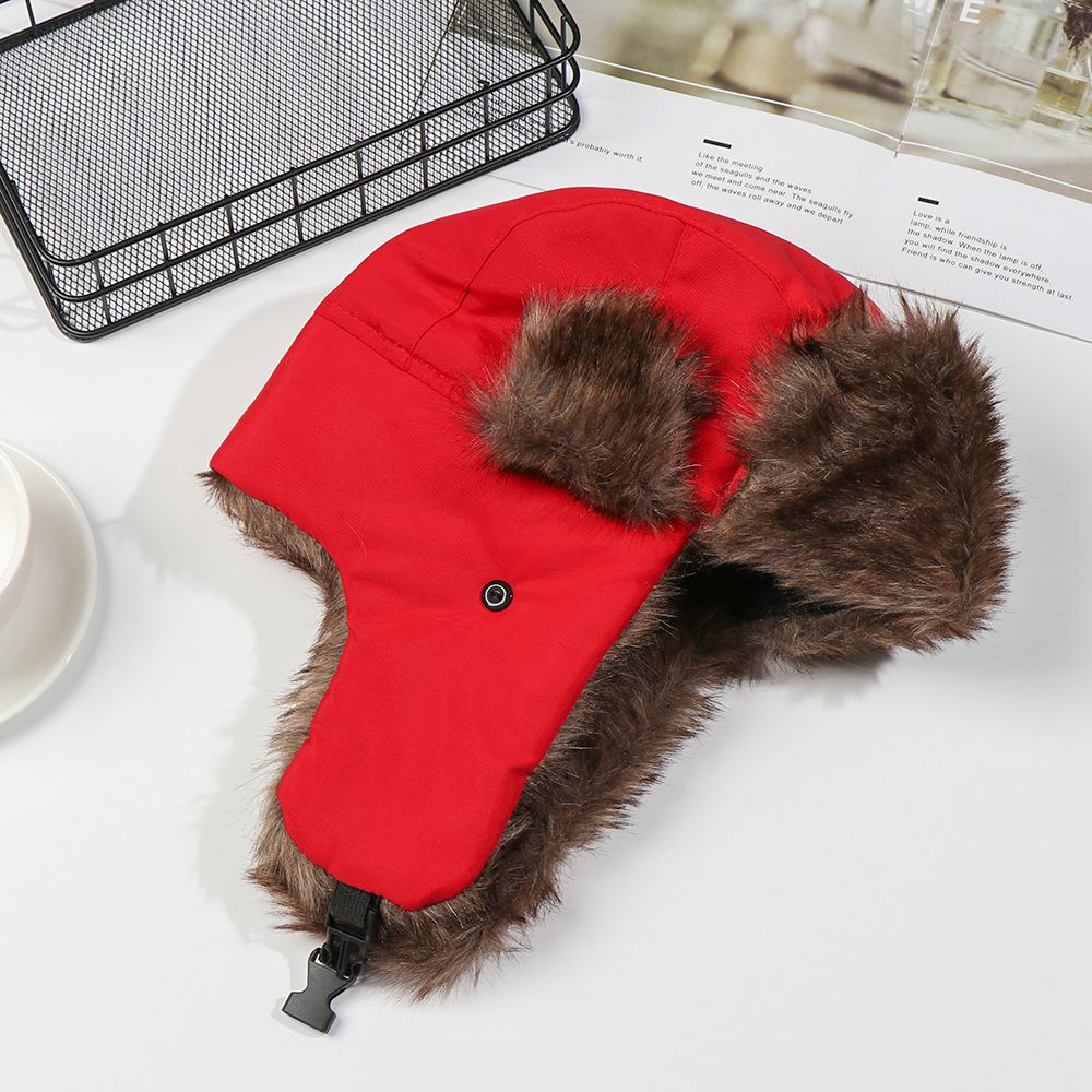 Topi Musim Dingin Ushanka Rusi - Winter Trapper Hat ulasan dan harga