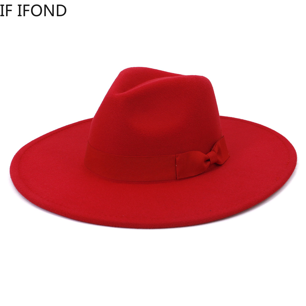 Topi Wanita Pinggiran Lebar Be - Fedora Hat Wool ulasan dan harga