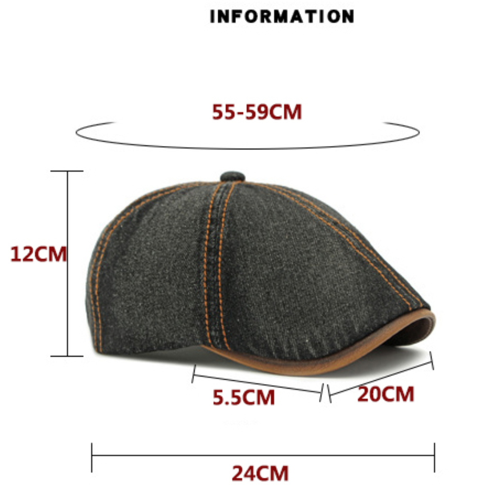 HT4735 Baret untuk Pria Wanita - Newsboy Cap Ivy ulasan dan harga