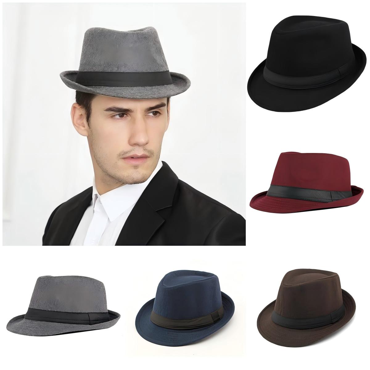 Topi untuk Pria Gaya Musim Gug - Fedora Hat Wool ulasan dan harga