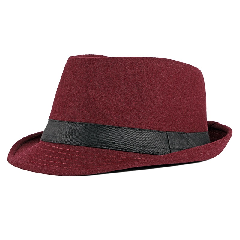 Topi untuk Pria Gaya Musim Gug - Fedora Hat Wool ulasan dan harga