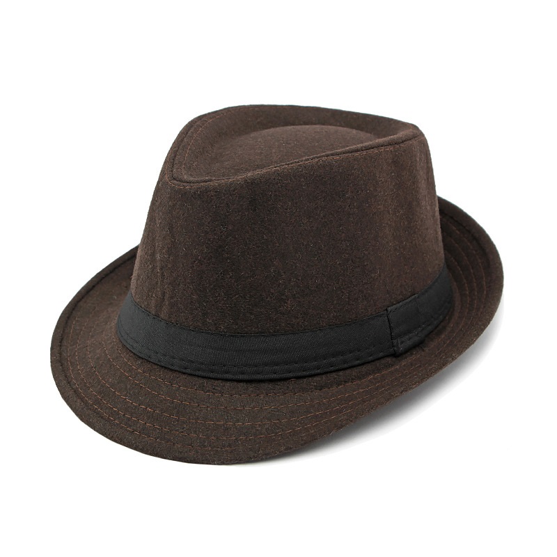 Topi untuk Pria Gaya Musim Gug - Fedora Hat Wool ulasan dan harga
