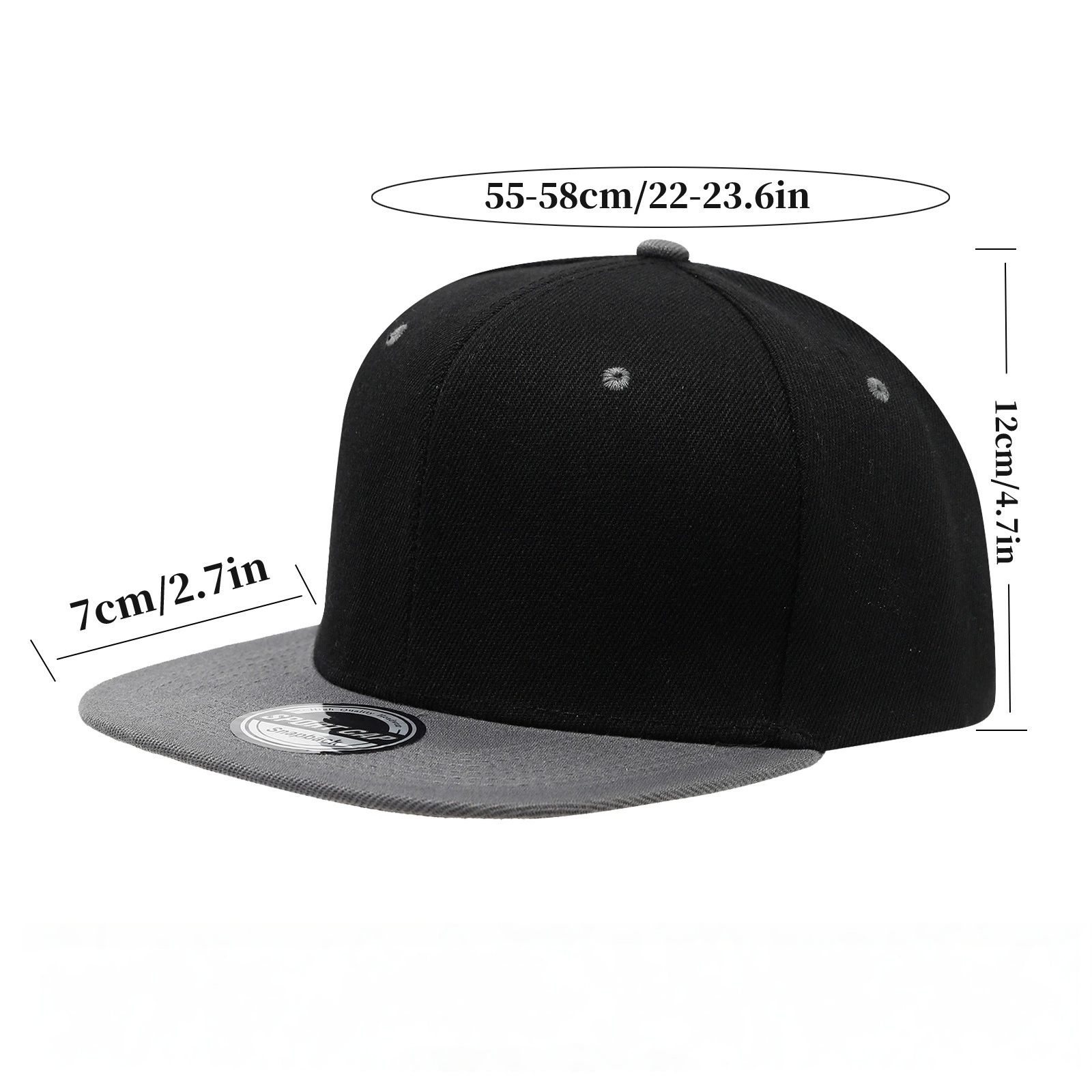 Topi Snapback Logo Custom Pria - Snapback Hat Flat ulasan dan harga