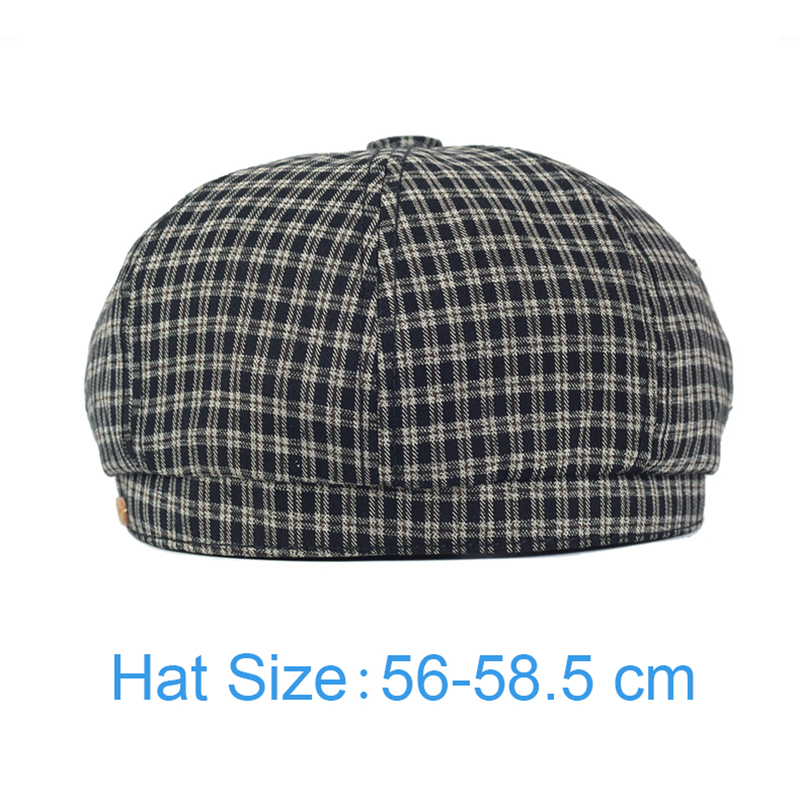 Topi Newsboy Kotak-kotak Musim - Newsboy Cap Ivy ulasan dan harga