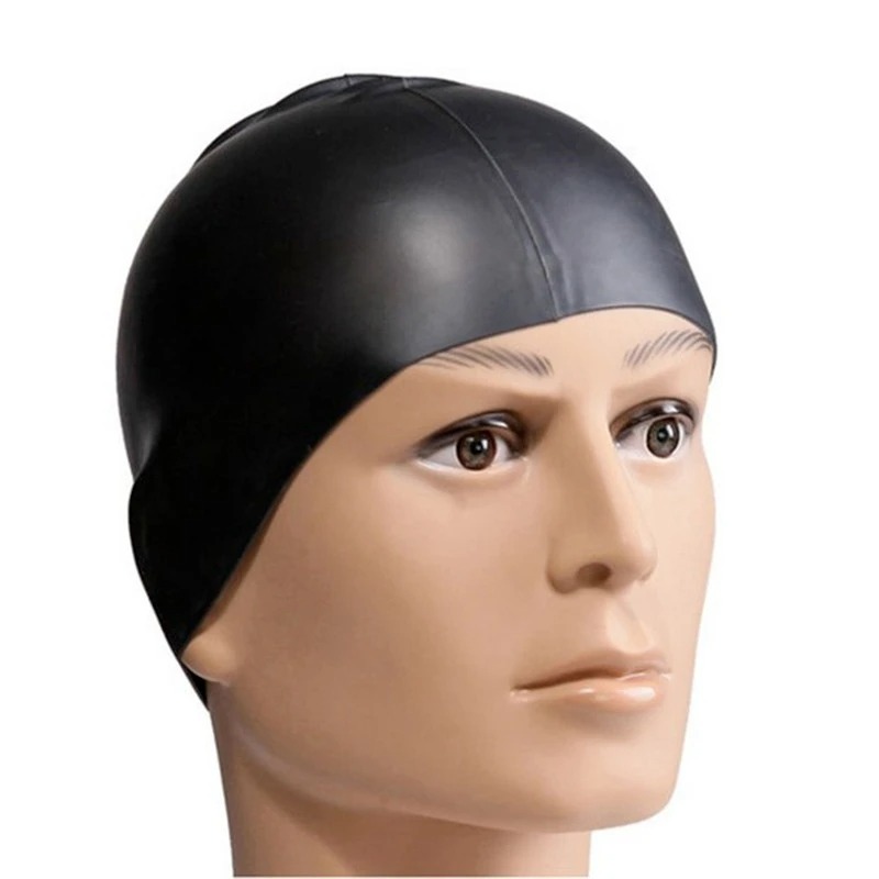 Topi renang silikon tahan air  - Swim Hat Silicone ulasan dan harga