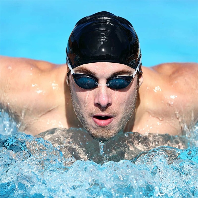 Topi renang silikon tahan air  - Swim Hat Silicone ulasan dan harga